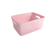 NORDISKA PLAST Oppbevaringskurv Star 13L gammelrosa