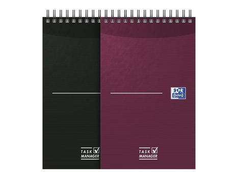 OXFORD Task Manager notesblok 125x200mm assorteret (400055727*5)