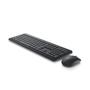 DELL Wireless Keyboard and Mouse KM3322W - Tastatur & Mus sæt - Universal - Sort