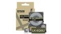 EPSON LabelWorks LK-6QWJ - White on matte khaki - Rulle ( 2,4 cm x 8 m) 1 kassett(er) hängande låda - bandpatron - för LabelWorks LW-C610