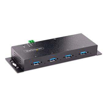 STARTECH 4-PORT INDUSTRIAL USB HUB 5GBPS USB-A HUB W/ ESD PROTECTION CTLR (5G4AINDNP-USB-A-HUB)