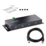 STARTECH 4-PORT INDUSTRIAL USB HUB 5GBPS USB-A HUB W/ ESD PROTECTION CTLR (5G4AINDNP-USB-A-HUB)