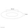 Neomounts by Newstar Ceiling cover (FPMA-CRW6)