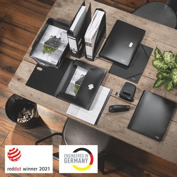 LEITZ Recycle Waste Bin 15L Black 53280095 (53280095)