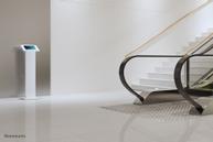 Neomounts by Newstar floor stand with cabinet lockable tablet casing for Apple iPad PRO Air & Samsung Galaxy Tab (FL15-750WH1)