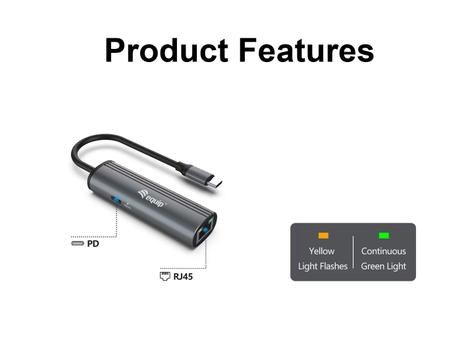 EQUIP Usb-C To Rj45 Gigabit Network  (133486)