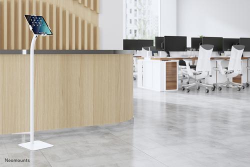 Neomounts by Newstar Lockable Universal Tablet Floor Stand for Most Tablets 7.9inch-11inch (FL15-625WH1)