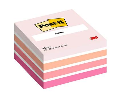 3M Post-It Notisar 76x76 kub pastelrosa (7100172384)