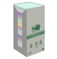 3M Post-it Recycled mix färger 76x76 100sh (16)