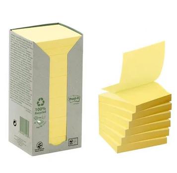 3M Post-it Z-Notes 76x76 recycled yellow (12) (7100172251)