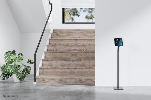 Neomounts by Newstar Lockable Universal Tablet Floor Stand for Most Tablets 7.9inch-11inch (FL15-625BL1)