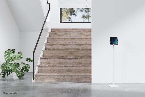 Neomounts by Newstar Lockable Universal Tablet Floor Stand for Most Tablets 7.9inch-11inch (FL15-625WH1)