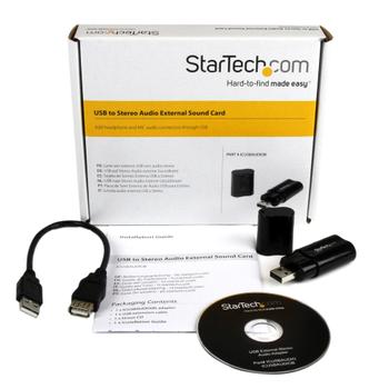 STARTECH USB AUDIO ADAPTER (ICUSBAUDIOB)