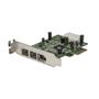 STARTECH 3 Port 2b 1a Low Profile 1394 PCI Express FireWire Card Adapter (PEX1394B3LP)