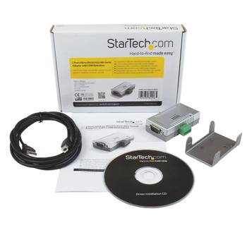 STARTECH 2 PORT USB TO RS232/ 422/ 485 SERIAL ADAPTER W/ COM RETENTION ACCS (ICUSB2324852)