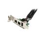 STARTECH 3 PORT 2B 1A 1394 MINI PCI EXPRESS FIREWIRE CARD ADAPTER CTLR (MPEX1394B3)