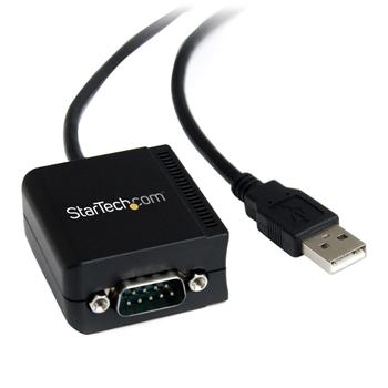 STARTECH 1 Port FTDI USB to Serial RS232 Adapter Cable with Optical Isolation (ICUSB2321FIS)