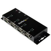 STARTECH USB Serial Hub - 4Port USB to DB9 RS232 Serial Adapter Hub