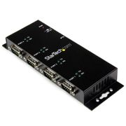 STARTECH USB Serial Hub - 4Port USB to DB9 RS232 Serial Adapter Hub