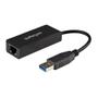 STARTECH StarTech.com USB 3.0 naar Gigabit Ethernet Netwerkadapter - Netwerkadapter - USB 3.0 - Gigabit Ethernet - zwart