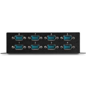 STARTECH USB Serial Hub - 8Port USB to DB9 RS232 Serial Adapter Hub (ICUSB2328I)