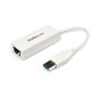 STARTECH StarTech.com USB 3.0 auf Gigabit Ethernet Lan Adapter - 10/ 100/ 1000 NIC Netzwerkadapter - USB SuperSpeed auf RJ45 Stecker/ Buchse - Netzwerkadapter - USB 3.0 - Gigabit Ethernet - weiß (USB31000SW)