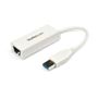 STARTECH USB 3.0 to Gigabit Ethernet NIC Network Adapter - White	 (USB31000SW)