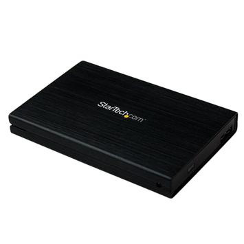 StarTech 2.5" Hard Drive Enclosure - Supports UASP - SATA 6Gbps - USB 3.0 External Hard Drive Enclosure - SSD/HDD Enclosure (S2510BMU33) - drevkabinett - SATA 6Gb/s - USB 3.0 (S2510BMU33)