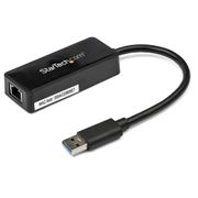 STARTECH USB 3.0 10/100/1000 GIGABIT LAN ADAPTER - EXTERNAL NETWORK CARD ACCS