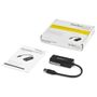 STARTECH USB 3.0 to Gigabit Ethernet Adapter NIC w/ USB Port - Black (USB31000SPTB)