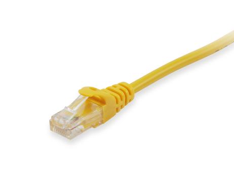 Equip 15cm Cat6a patchkabel,  gul (603161)