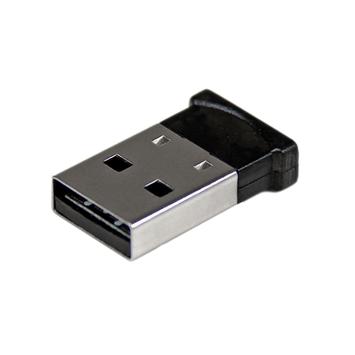StarTech Bluetooth Adapter - Mini Bluetooth 4.0 USB Adapter - 50m/165ft Wireless Bluetooth Dongle - Smart Ready LE+EDR (USBBT1EDR4) - Nettverksadapter - USB - Bluetooth 4.0 EDR - Klasse 1 - svart (USBBT1EDR4)
