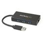 STARTECH 3 Port USB 3.0 Hub w/ GbE Adapter NIC - Aluminum w/ Cable	