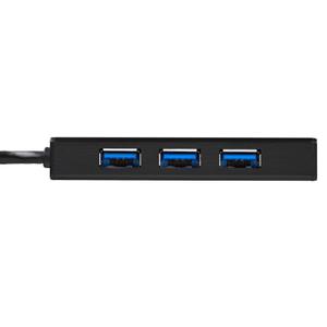 STARTECH 3 Port USB 3.0 Hub w/ GbE Adapter NIC - Aluminum w/ Cable (ST3300GU3B)