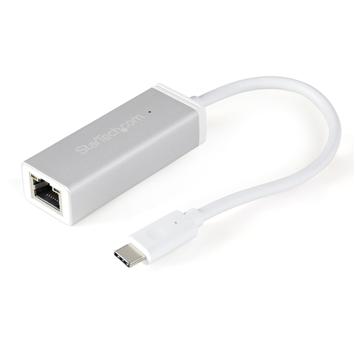 StarTech USB-C to Gigabit Ethernet Adapter - Aluminum - Thunderbolt 3 Port Compatible - USB Type C Network Adapter (US1GC30A) - nettverksadapter - USB-C - Gigabit Ethernet (US1GC30A)