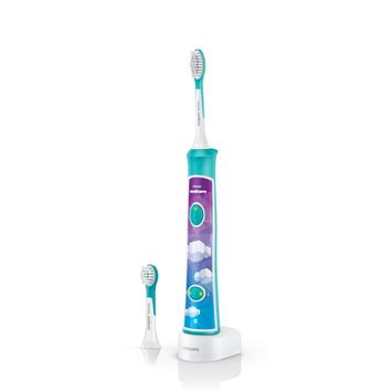 Philips Sonicare For Kids HX6322 - Tannbørste - akvamarin (HX6322/04)