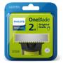 PHILIPS OneBlade replacement blade 2-pack incl. 2 replacement blades last up to 8 months (QP220/50)
