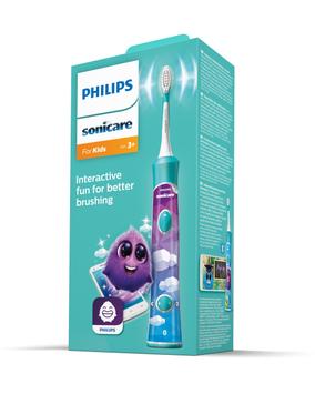 Philips Sonicare For Kids HX6322 - Tannbørste - akvamarin (HX6322/04)