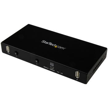 STARTECH RACKMOUNT CRASH CART ADAPTER 2-PORT KVM CONSOLE ADAPTER ACCS (SV231USBLC)