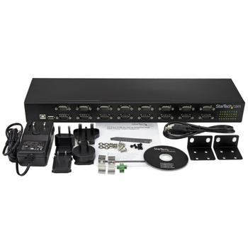 STARTECH 16-Port USB-to-Serial Adapter Hub (ICUSB23216FD)