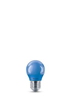 PHILIPS LED-lyspære led colored p45 e27 blue 1srt4 E27 (929001394158)