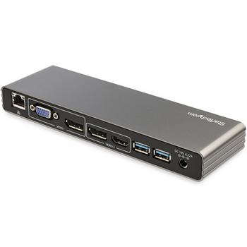 STARTECH Thunderbolt 3 Dock - Mac / Windows - Dual 4K 60Hz - 85W PD - Thunderbolt 3 to HDMI / VGA / DP - Thunderbolt 3 Docking Station IN (TB3DK2DHVUE)