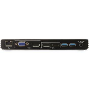 STARTECH Thunderbolt 3 Dock - Mac / Windows - Dual 4K 60Hz - 85W PD - Thunderbolt 3 to HDMI / VGA / DP - Thunderbolt 3 Docking S (TB3DK2DHVUE)