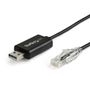 STARTECH CISCO USB CONSOLE CABLE USB TO RJ45 1.8M CABL (ICUSBROLLOVR)