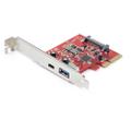 STARTECH 2-PORT 10GBPS USB-A/USB-C PCIE CARD USB 3.1 GEN 2 PCI EXPRESS CTLR