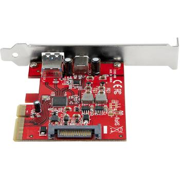 STARTECH 2-PORT 10GBPS USB-A/ USB-C PCIE CARD USB 3.1 GEN 2 PCI EXPRESS CTLR (PEXUSB311AC3)