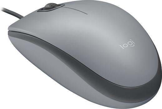 LOGITECH M110 SILENT - MID GRAY - EMEA PERP (910-006760)