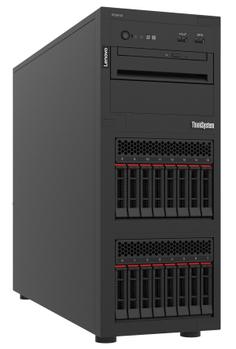 LENOVO ThinkSystem ST250 V2 Xeon E-2356G 6C 3.2GHz 12MB Cache 32GB UDIMM 8x2.5inch 5350-8i HS 750W Titanium XCC Ent (7D8FA01LEA)
