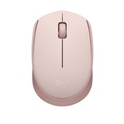 LOGITECH M171 - Maus - rechts- und linkshändig - optisch - 3 Tasten - kabellos - 2.4 GHz - kabelloser Empfänger (USB) - pink