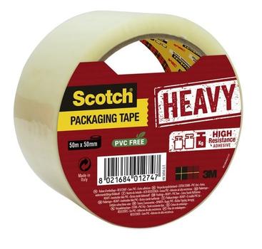 3M Scotch Pakketape 50mmx66m Heavy 1 rulle (7100094738)